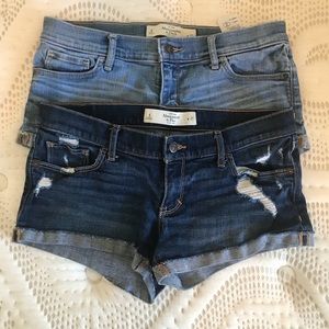 Abercrombie & Fitch denim shorts